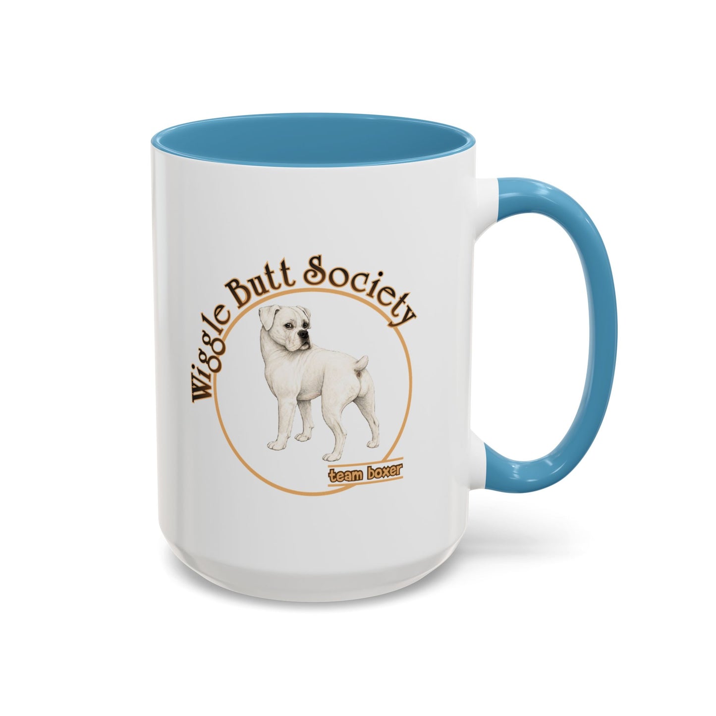 Team Boxer Mug - White Boxer