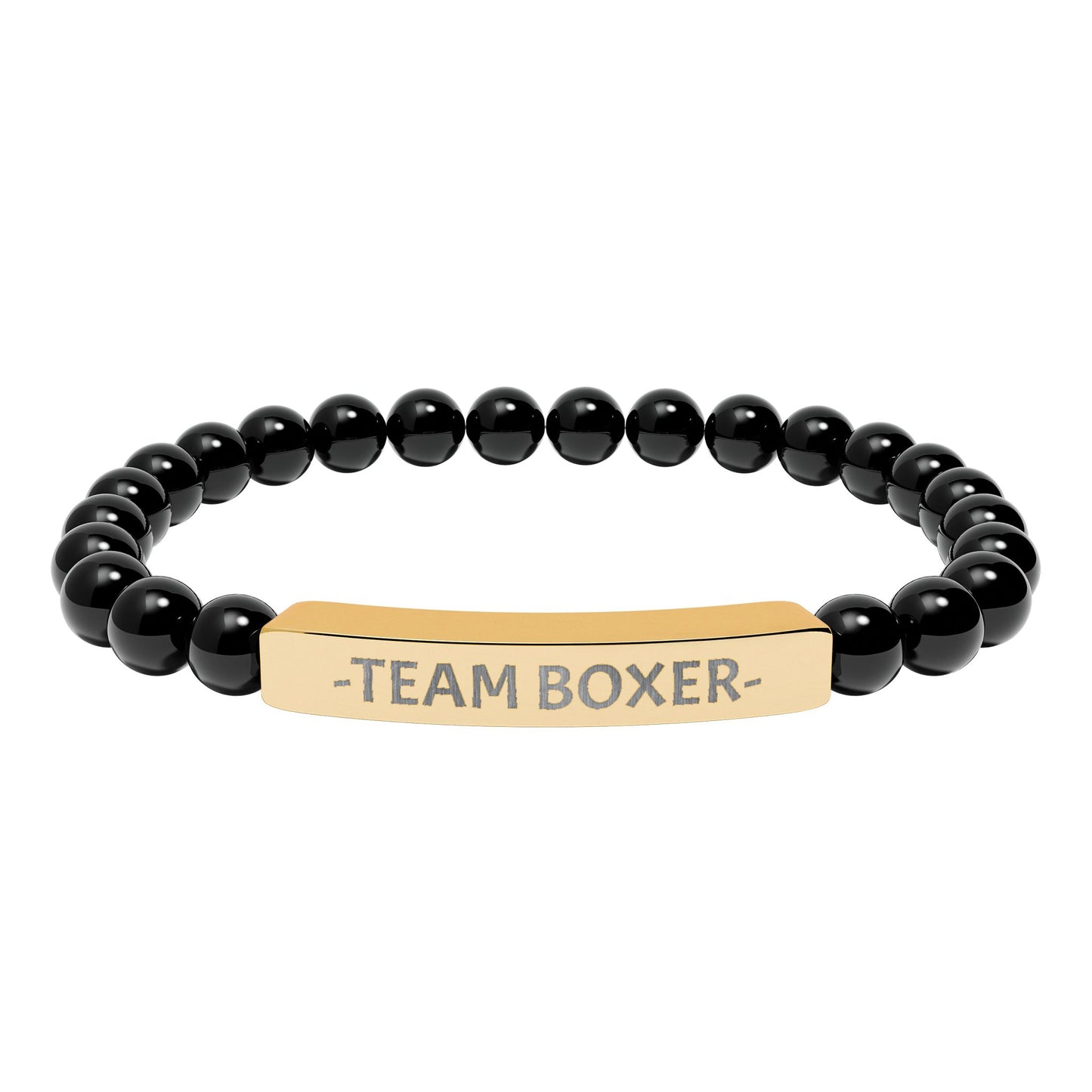 Team Boxer Beaded Bracelet