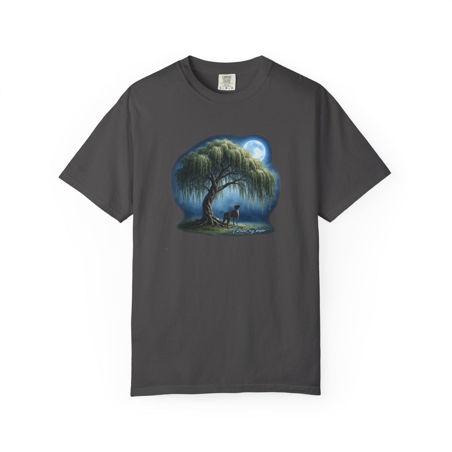 Forever My Boxer Shirt – Weeping Willow & Blue Moon Memorial - T-shirt
