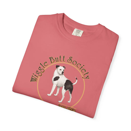 Piebald Pittie Tee - Double Sided - "...I Like My Pittie"