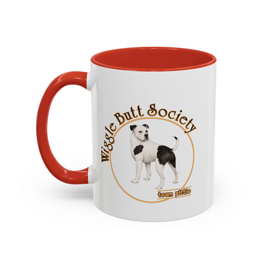 Piebald Pittie Mug