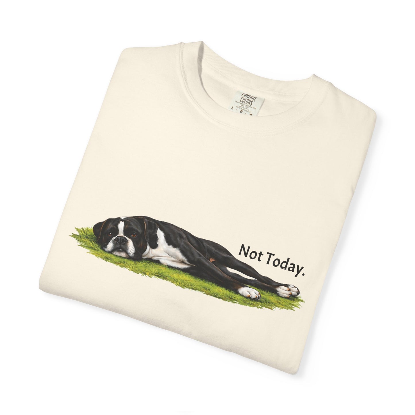 Not Today Boxer Tee