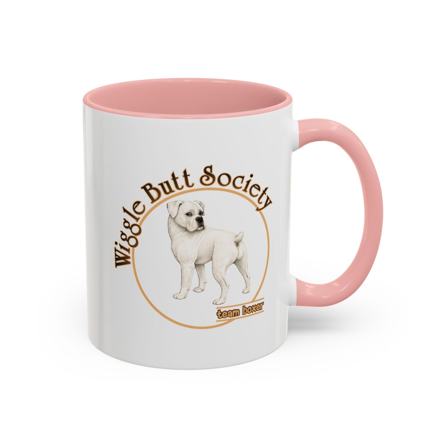 Team Boxer Mug - White Boxer