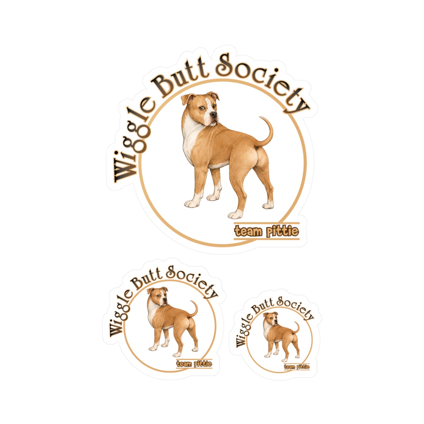 Fawn Pittie Stickers