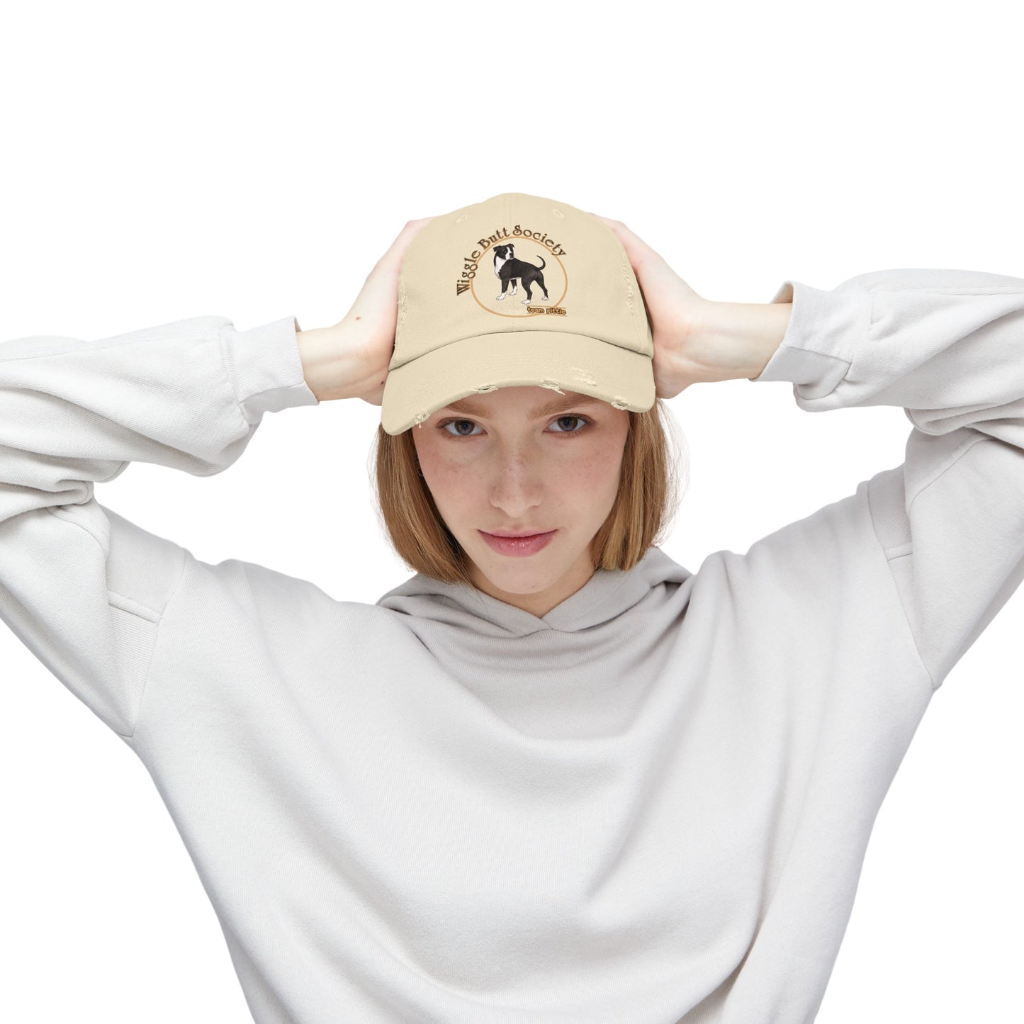 Tuxedo Pittie Vintage Cap