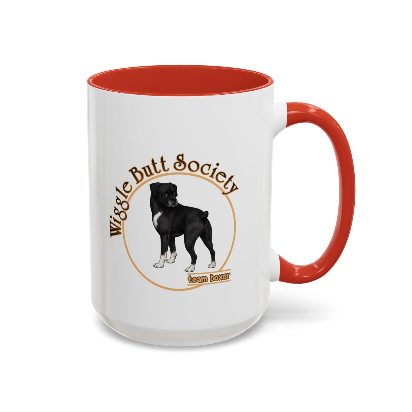 Team Boxer Mug - Sealed Brindle Boxer