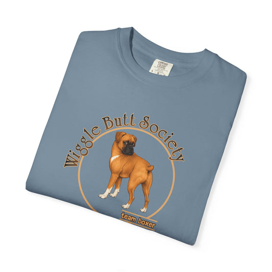Fawn Boxer Tee - Double Sided - “What Is Personal Space?”