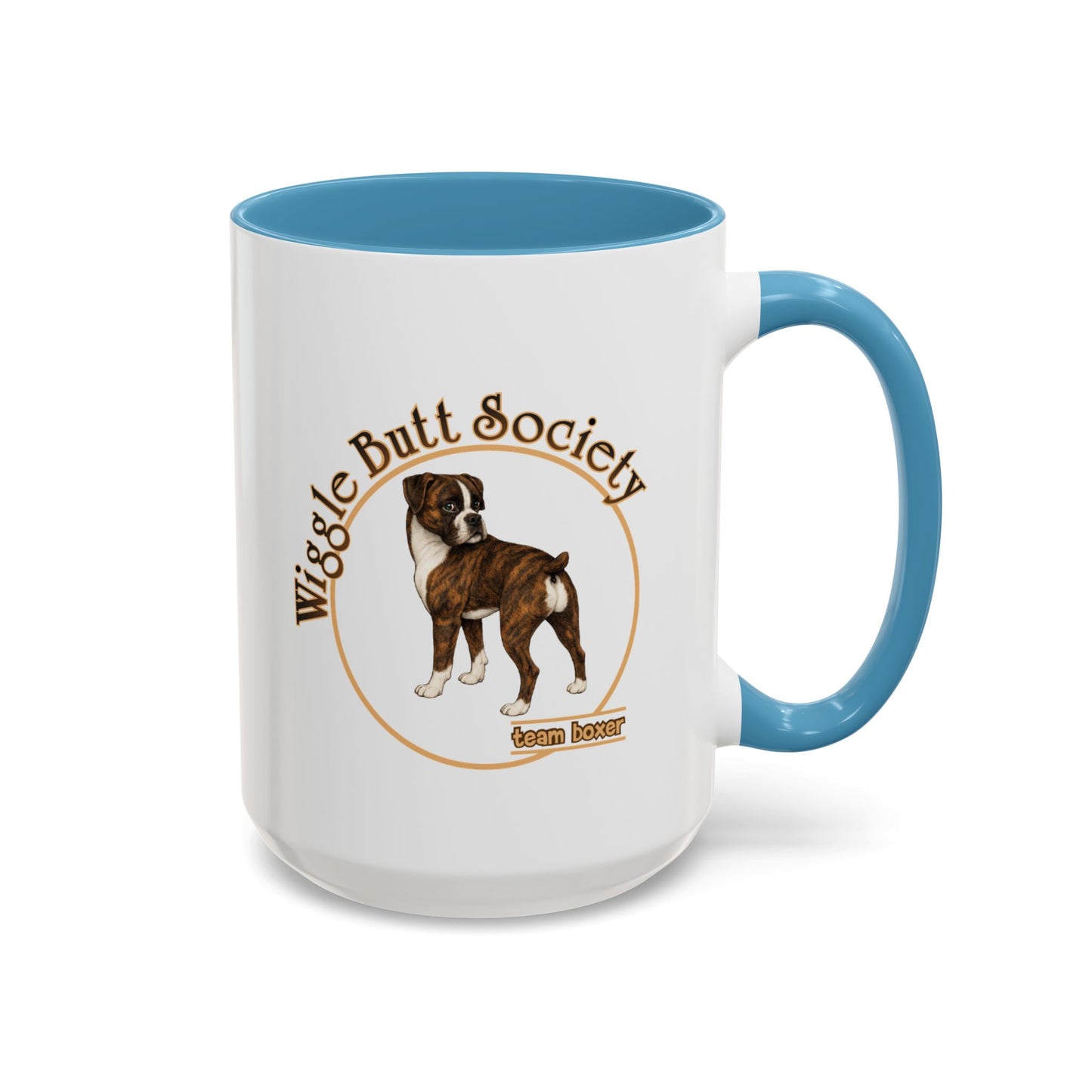 Team Boxer Mug - Flashy Brindle Boxer