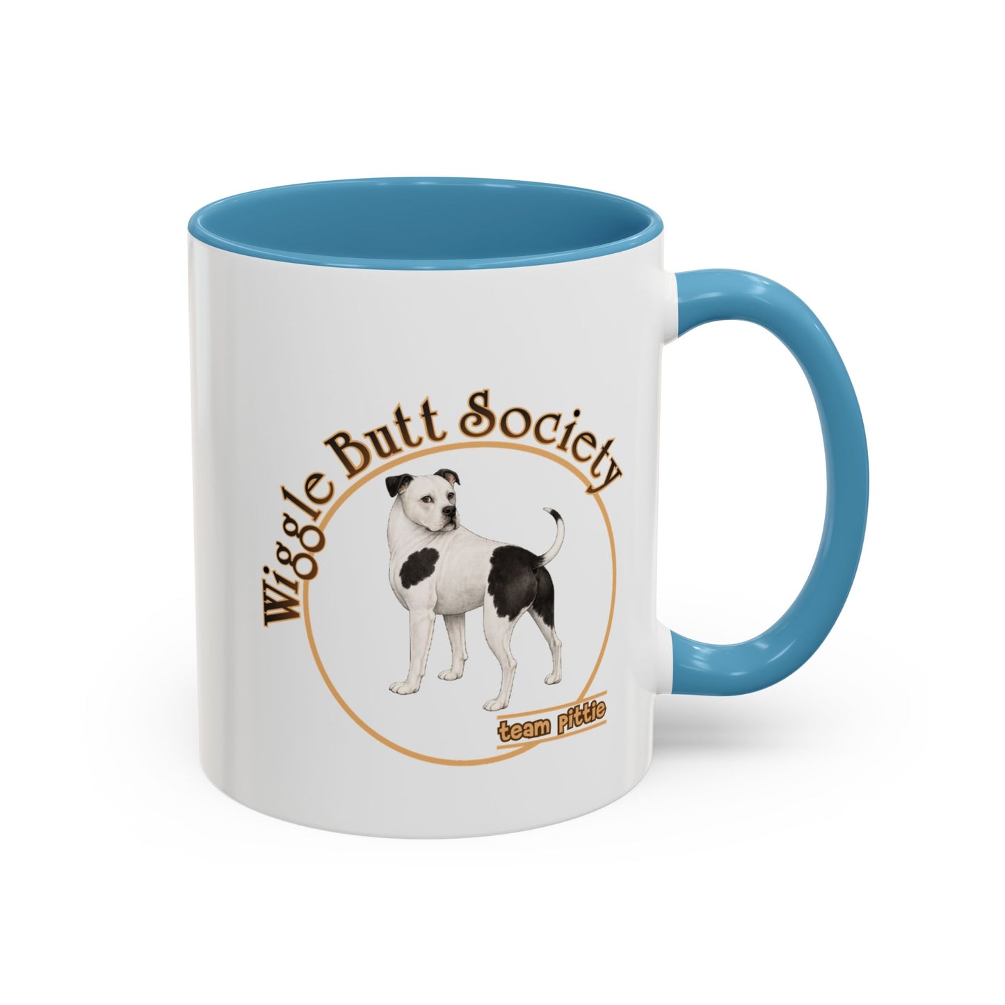 Piebald Pittie Mug