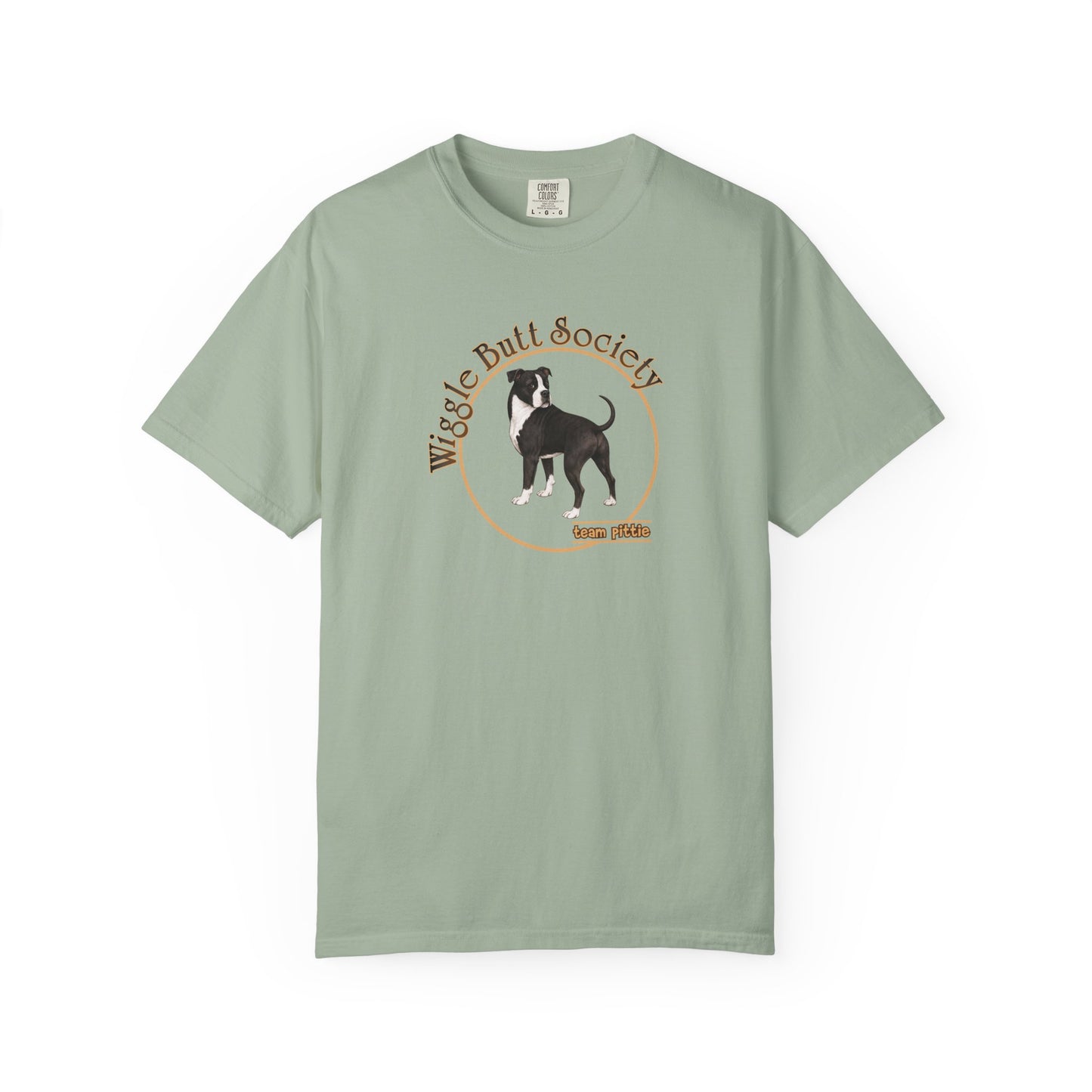 Tuxedo Pittie Tee - Double Sided - "...I Like My Pittie"