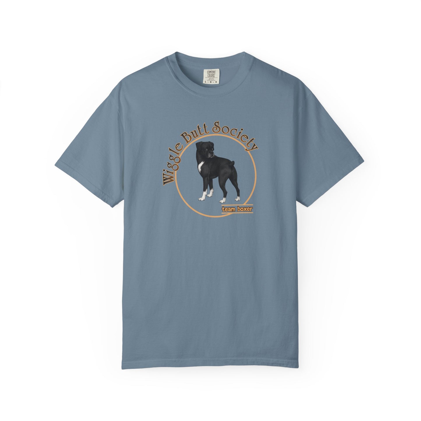 Sealed Brindle Boxer Tee - Double Sided "...I Like My Boxer”