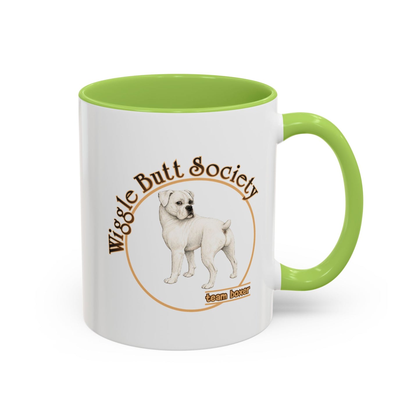 Team Boxer Mug - White Boxer