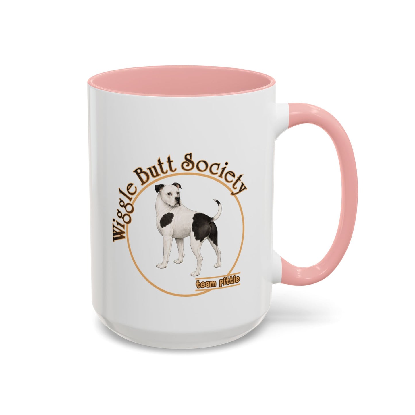 Piebald Pittie Mug