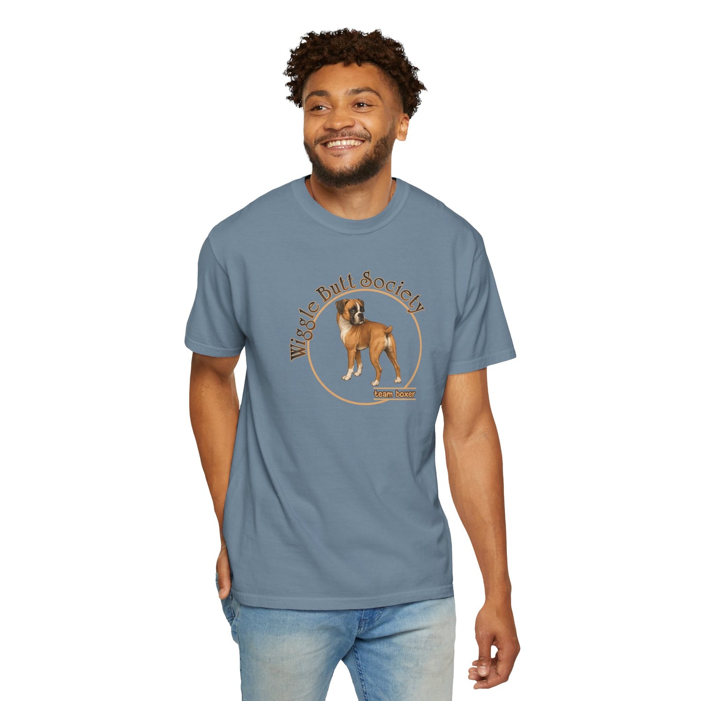 Flashy Fawn Boxer Tee - Double Sided - "...I Like My Boxer."