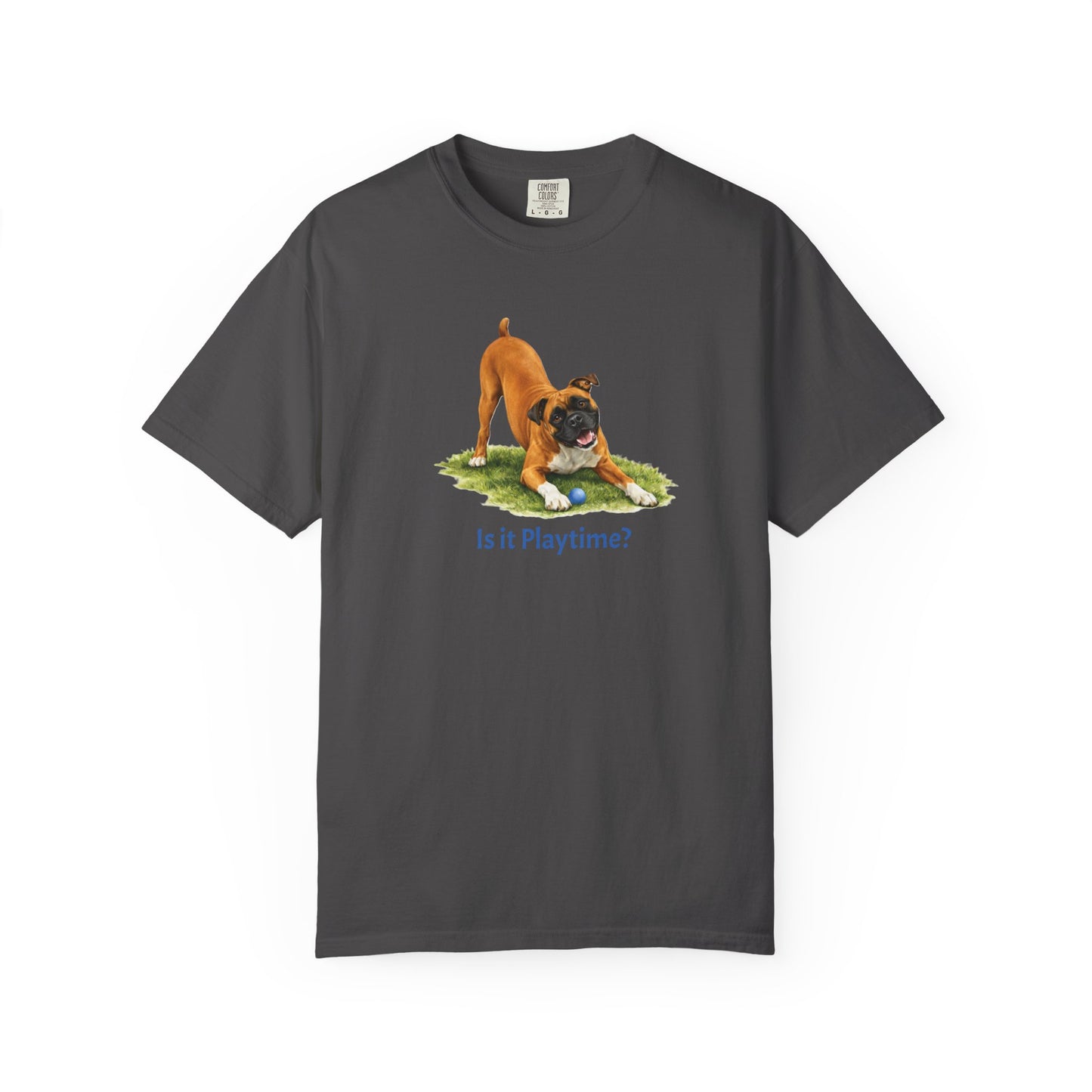 Is it Playtime? Boxer Tee