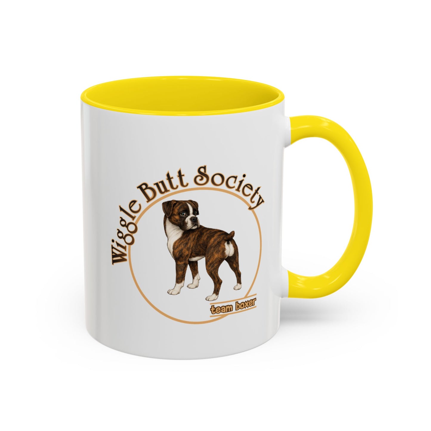 Team Boxer Mug - Flashy Brindle Boxer