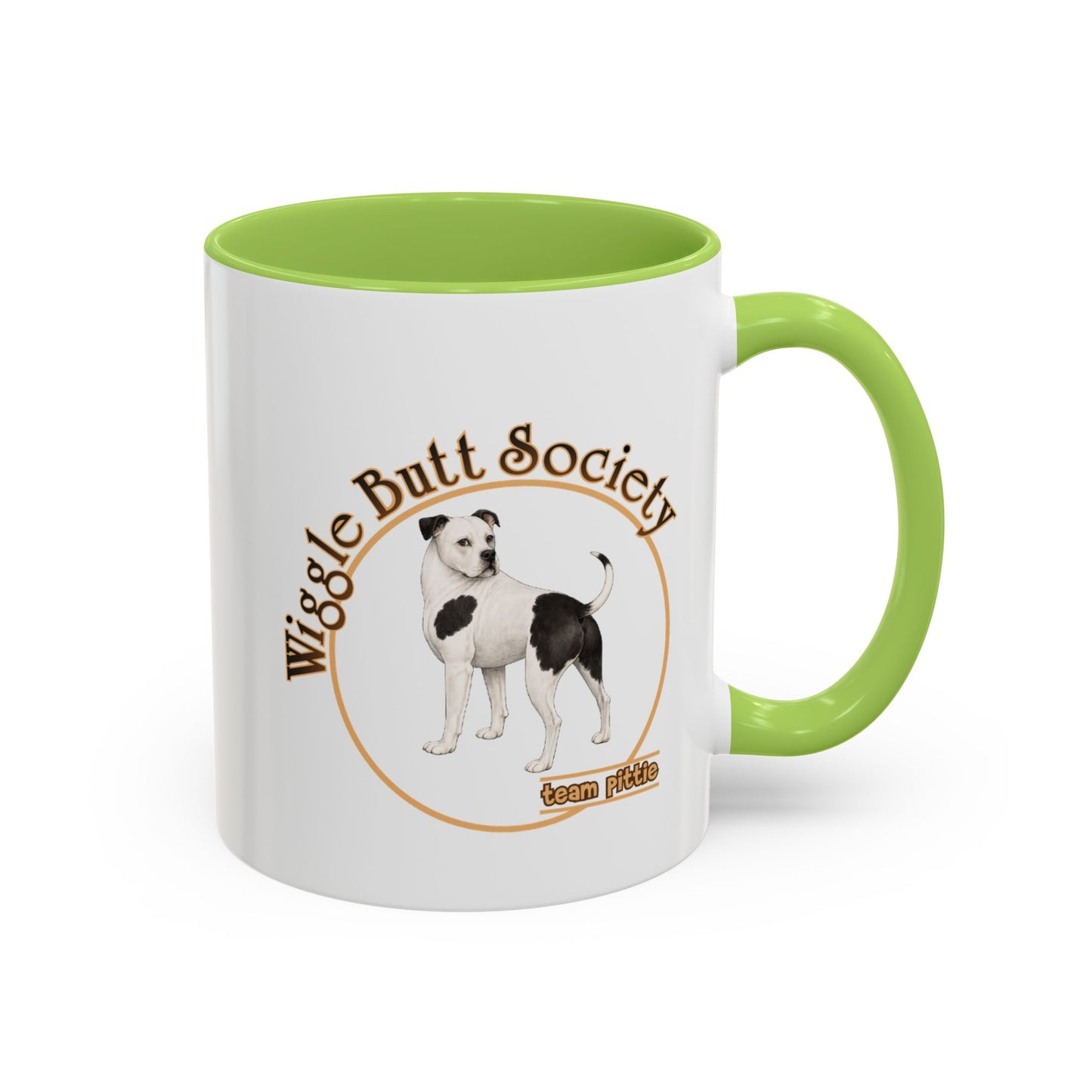Piebald Pittie Mug