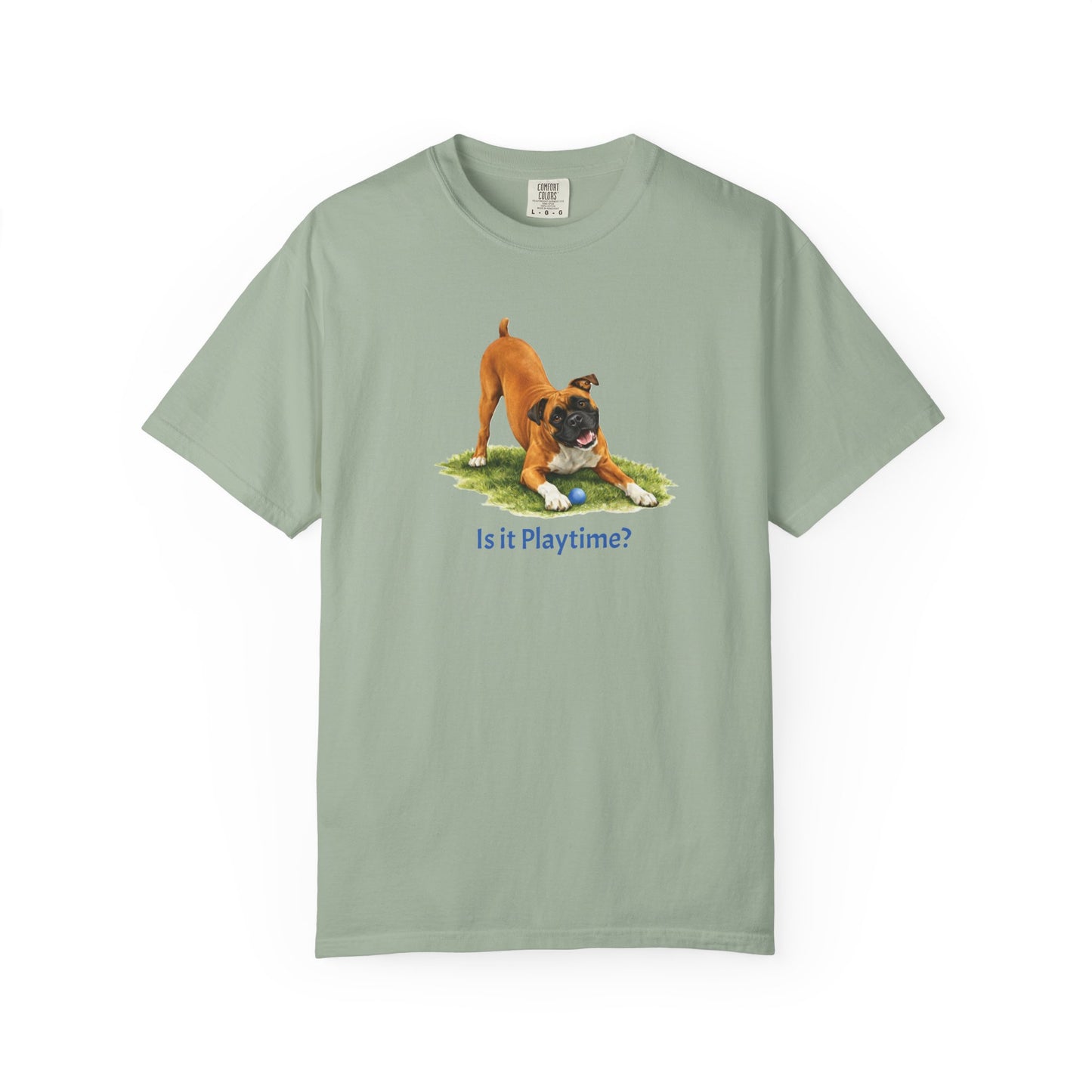 Is it Playtime? Boxer Tee