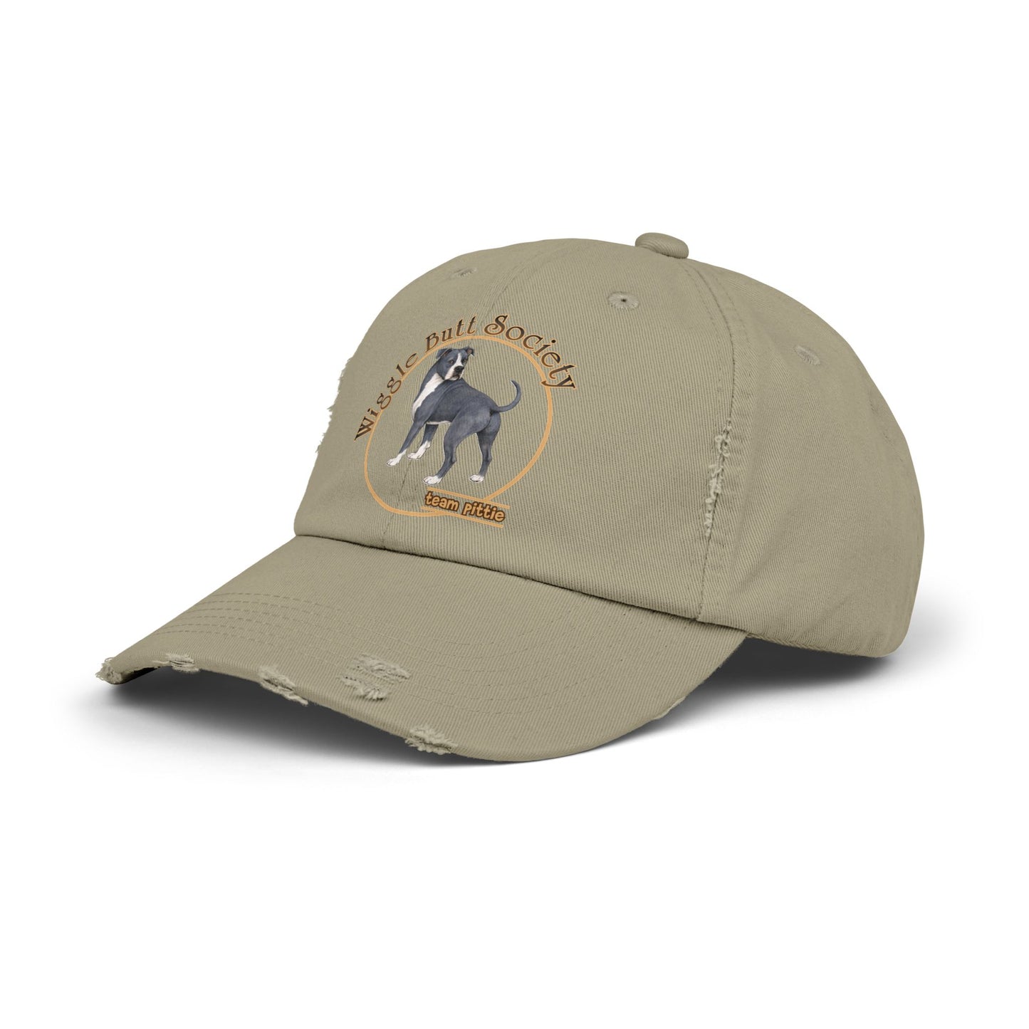Blue Pittie Vintage Cap