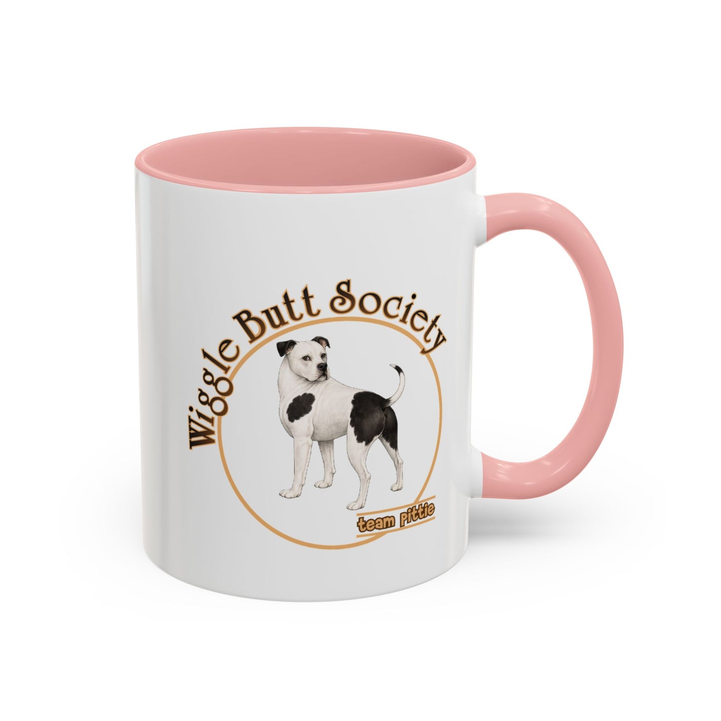 Piebald Pittie Mug