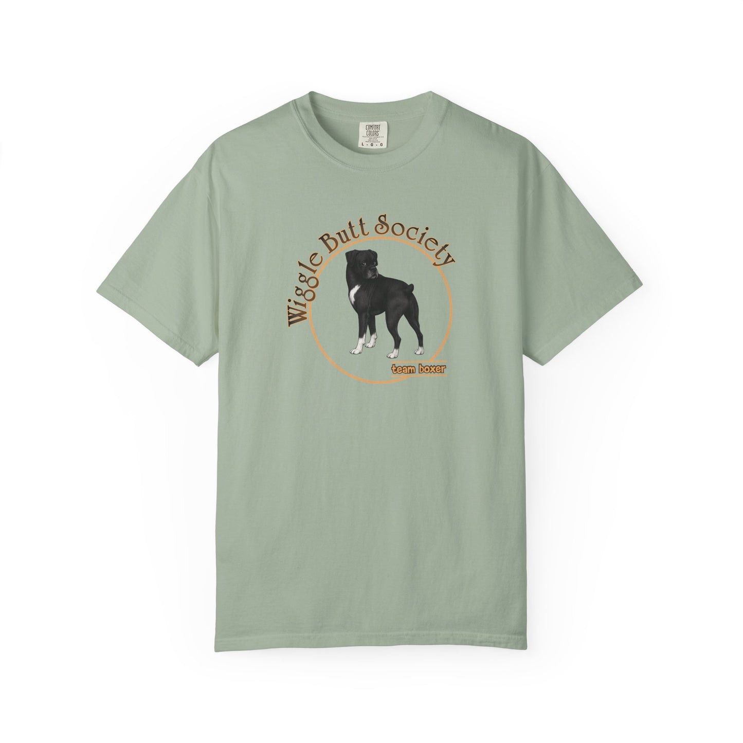 Sealed Brindle Boxer Tee - Double Sided "...I Like My Boxer”