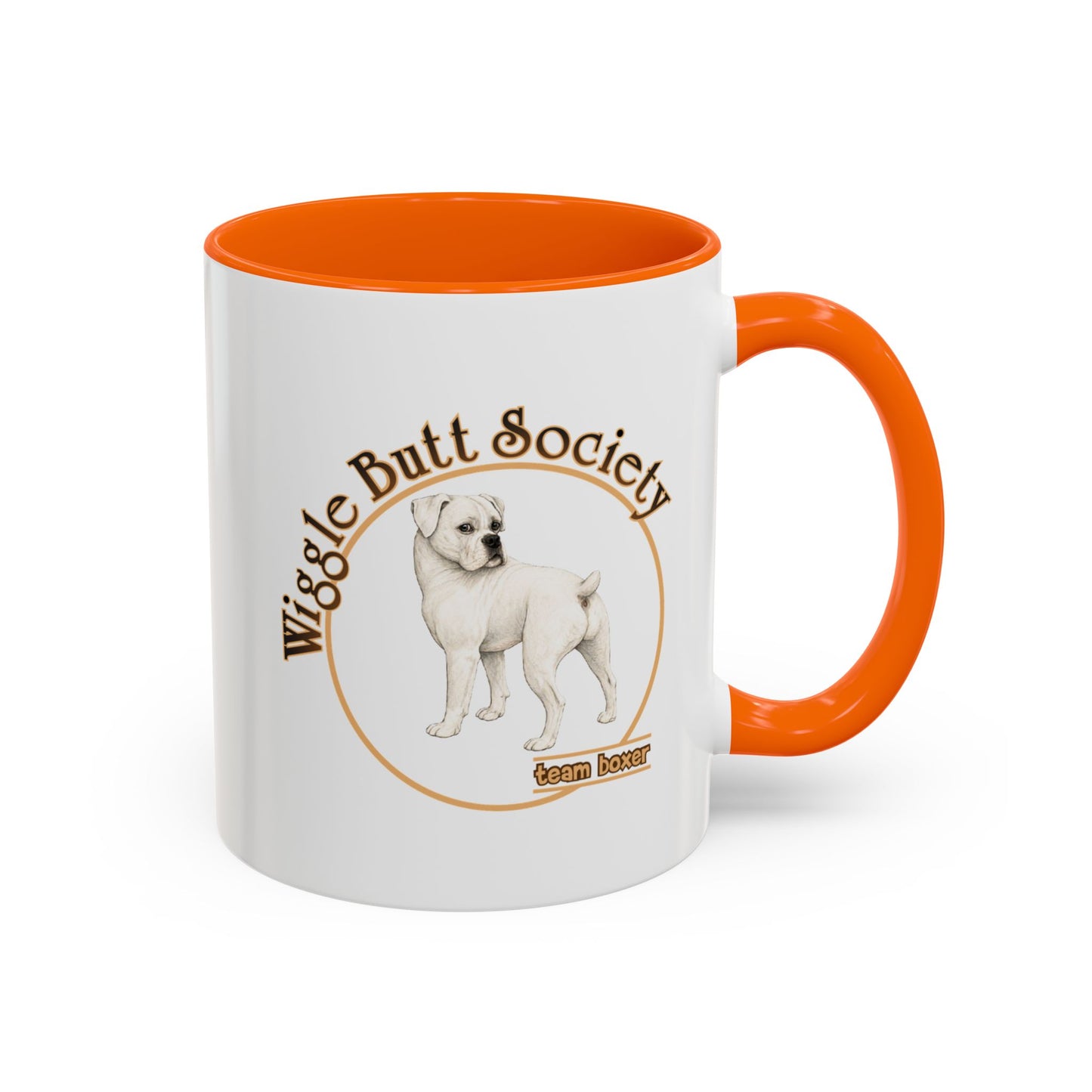 Team Boxer Mug - White Boxer