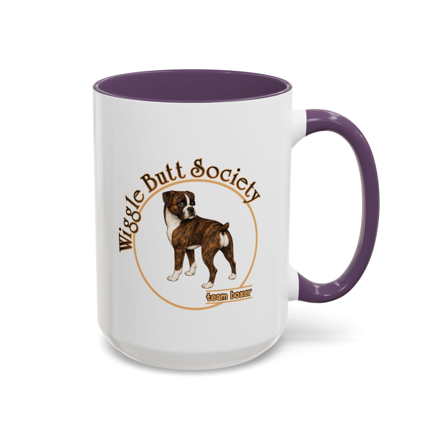 Team Boxer Mug - Flashy Brindle Boxer