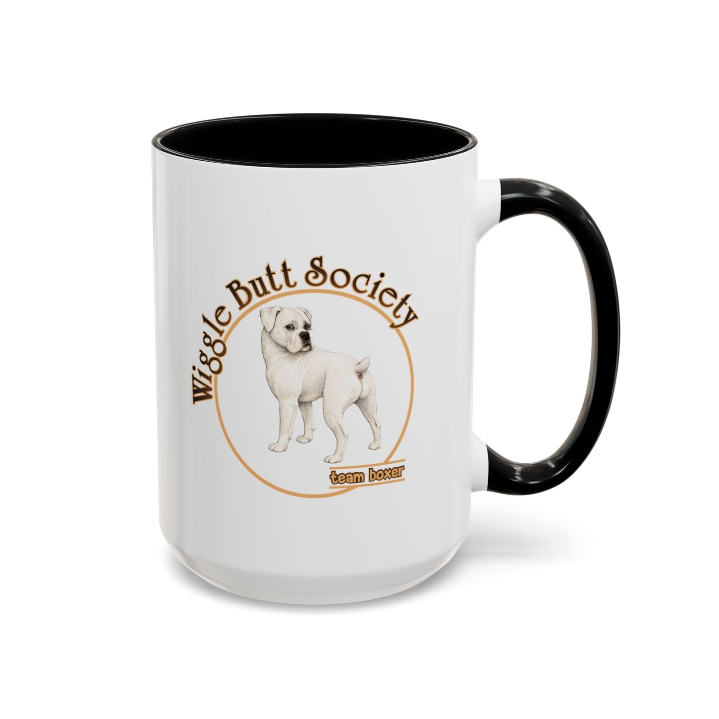 Team Boxer Mug - White Boxer
