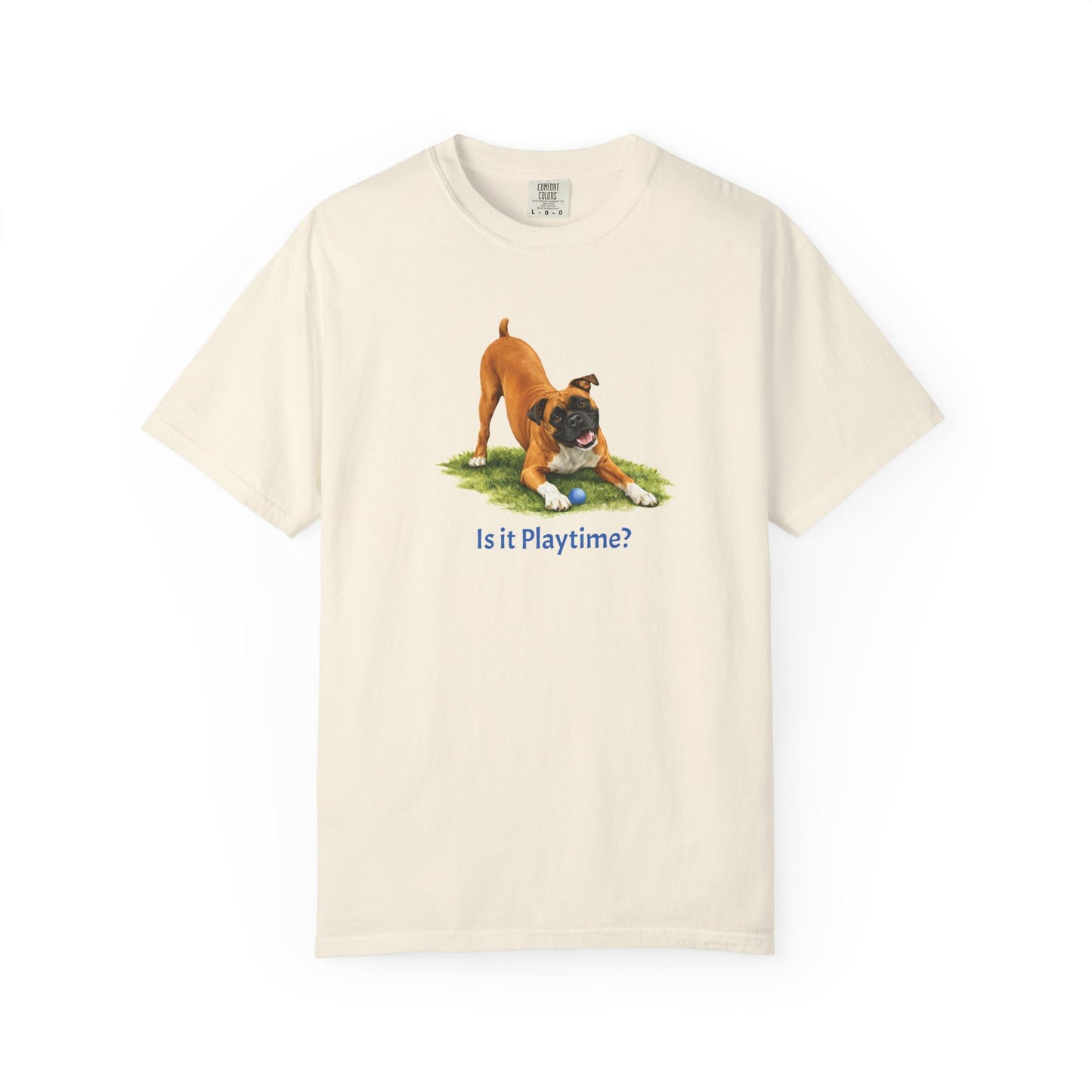 Is it Playtime? Boxer Tee