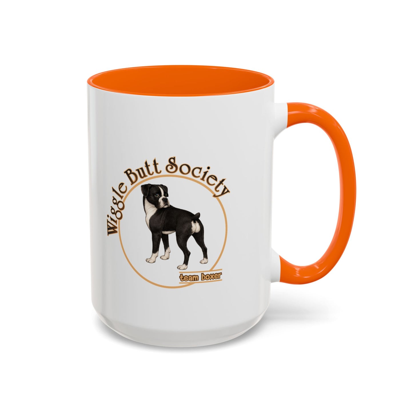 Team Boxer Mug - Flashy Sealed Brindle Boxer