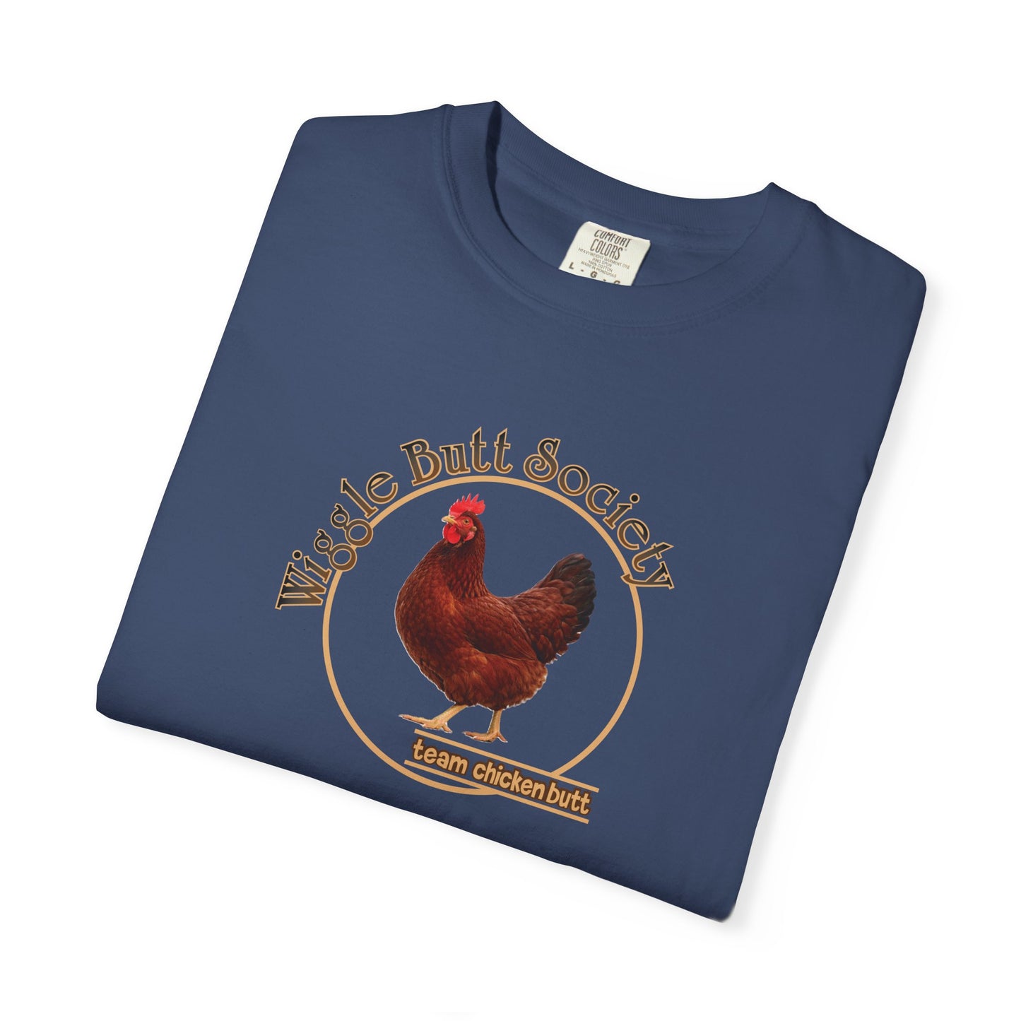 Rhode Island Red Chicken Butt Crew Tee
