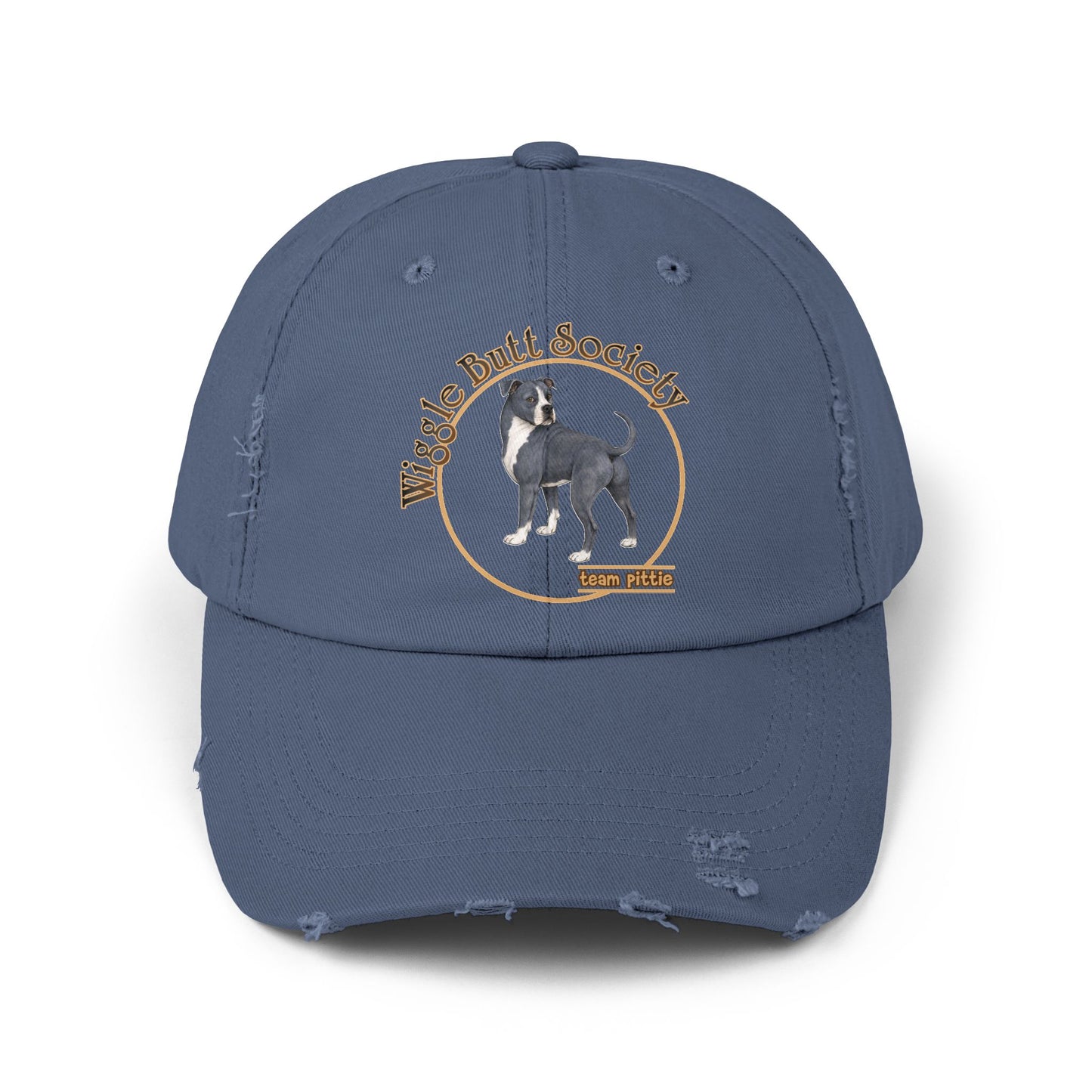 Blue Pittie Vintage Cap