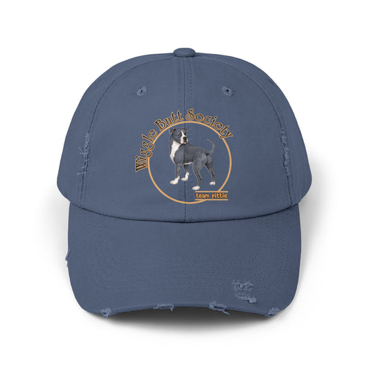 Blue Pittie Vintage Cap