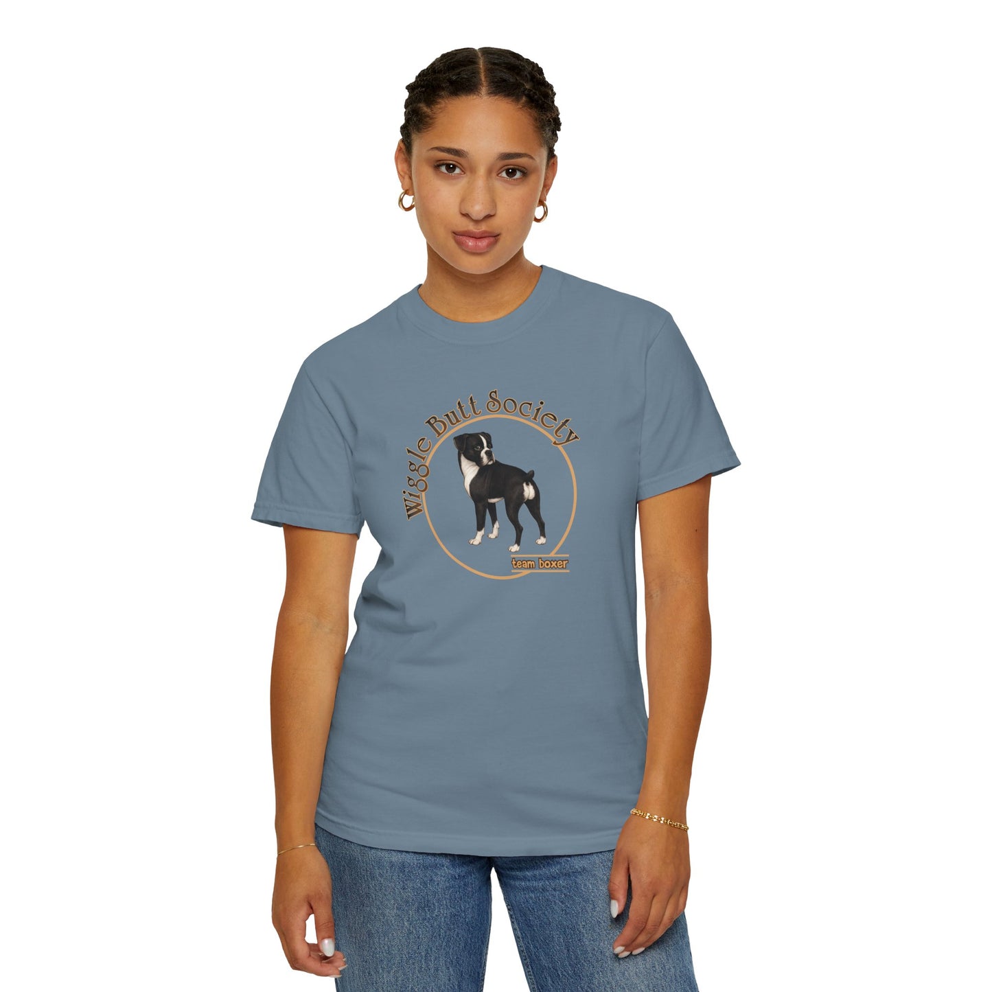 Flashy Sealed Brindle Brindle Tee - Double Sided - “What Is Personal Space?”