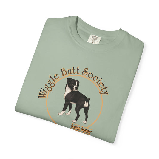 Flashy Sealed Brindle Boxer Tee - Double Sided - "...I Like My Boxer."