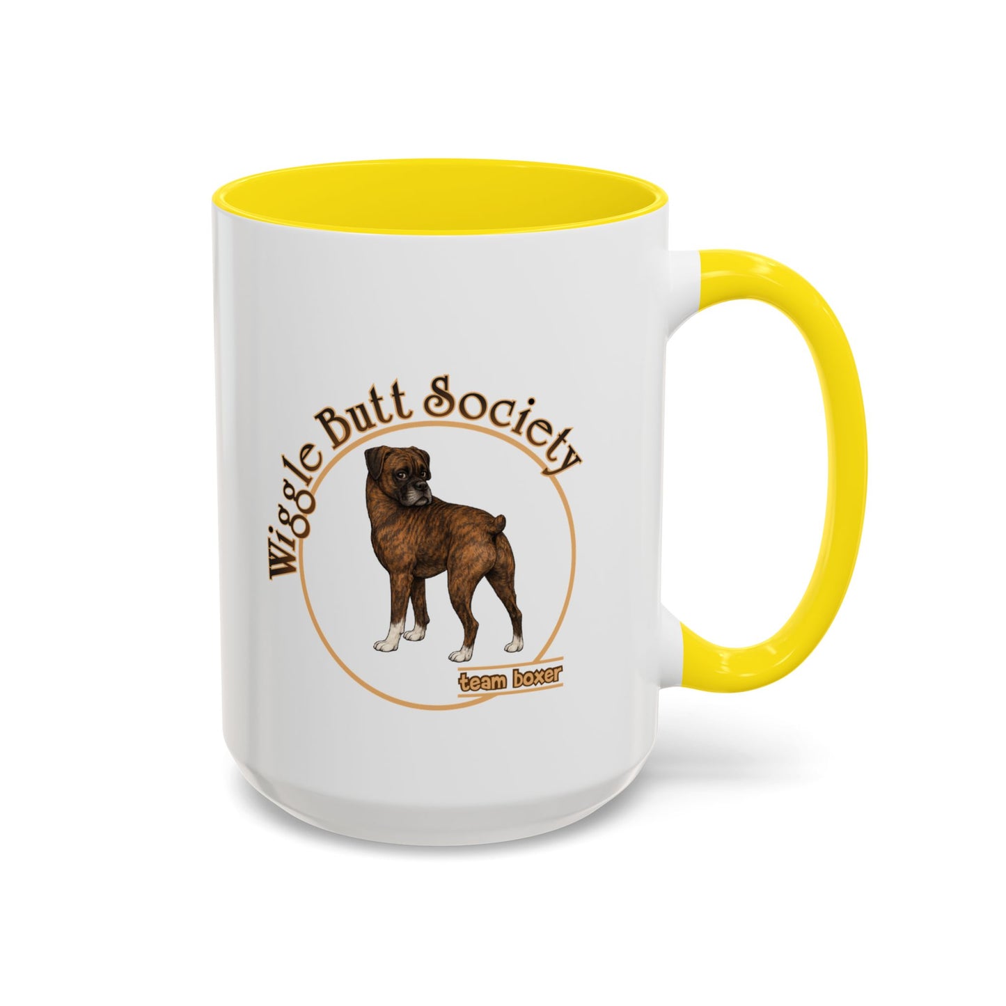Team Boxer Mug - Brindle Boxer