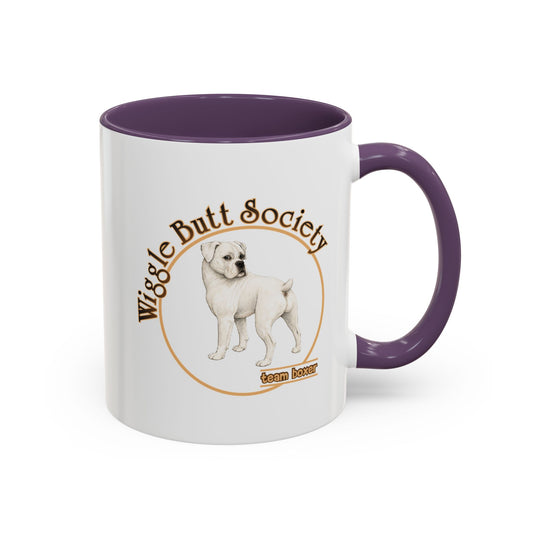 Team Boxer Mug - White Boxer