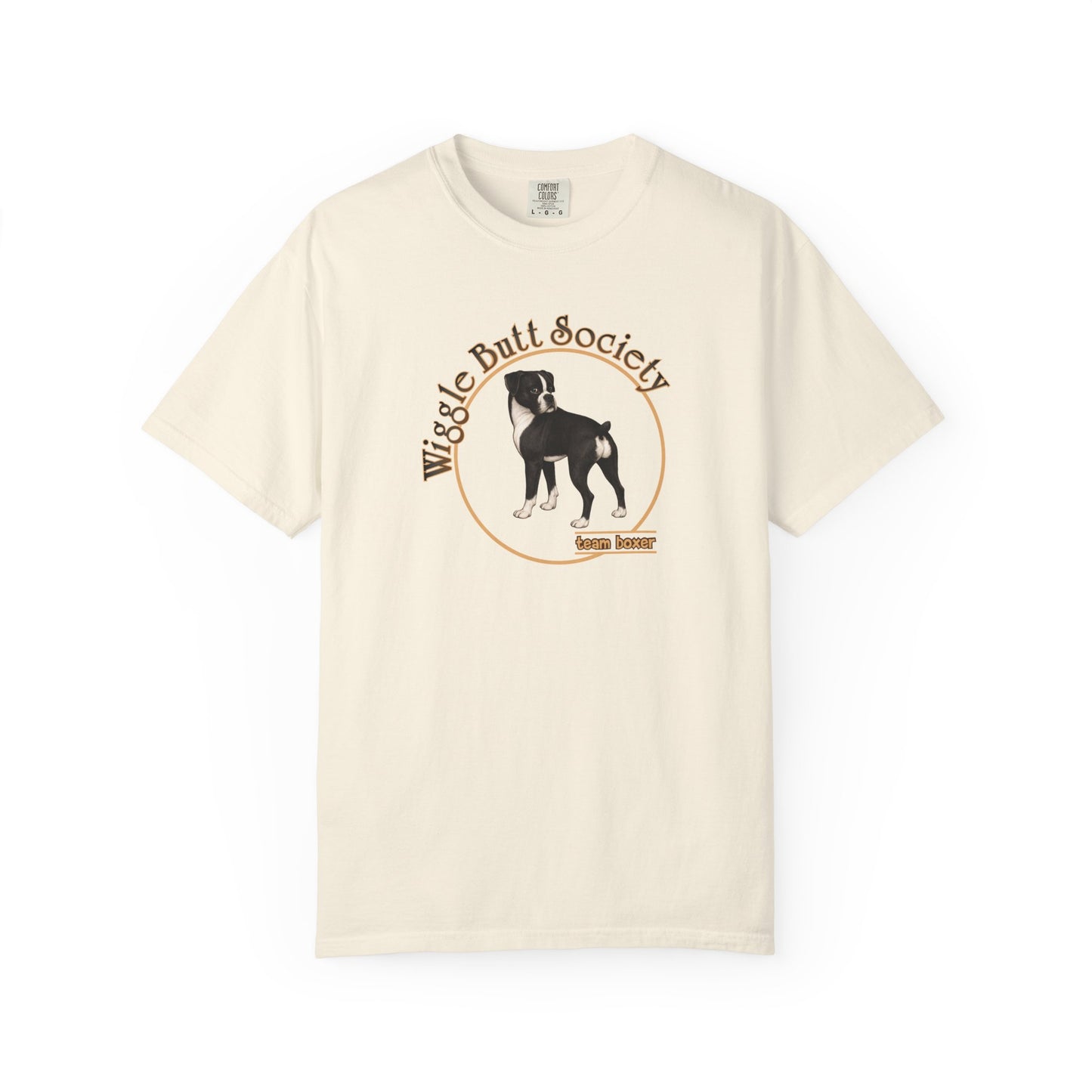 The More People I Meet The More I Like My Boxer - Team Boxer Tee - Flashy Sealed Brindle Boxer
