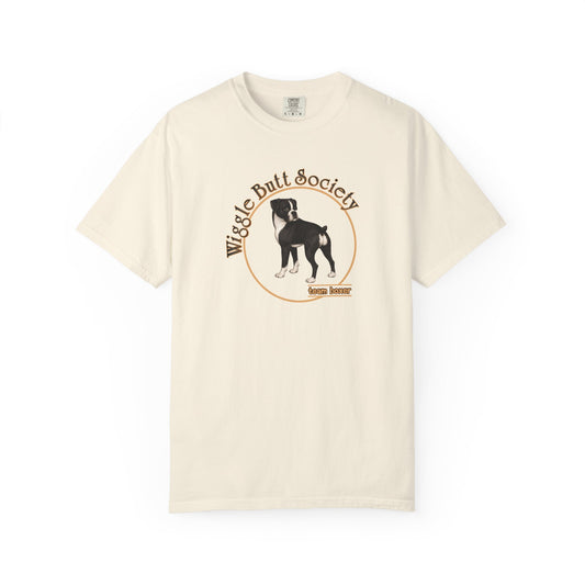 The More People I Meet The More I Like My Boxer - Team Boxer Tee - Flashy Sealed Brindle Boxer