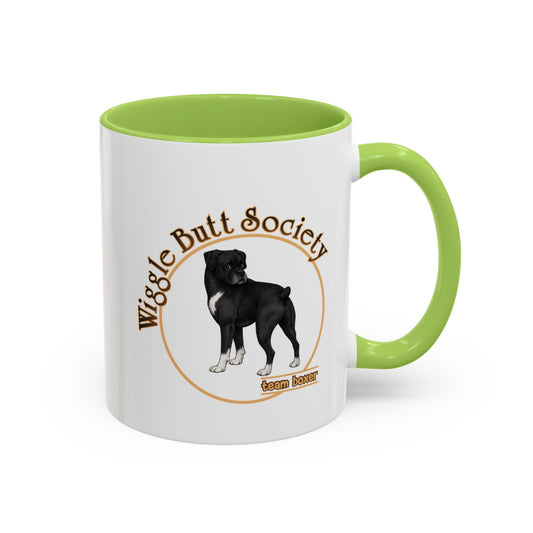 Team Boxer Mug - Sealed Brindle Boxer