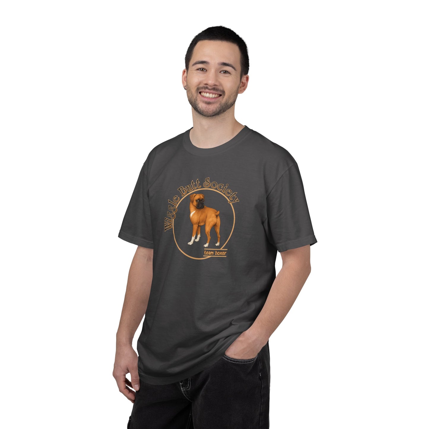 Fawn Boxer Tee - Double Sided "...I Like My Boxer”