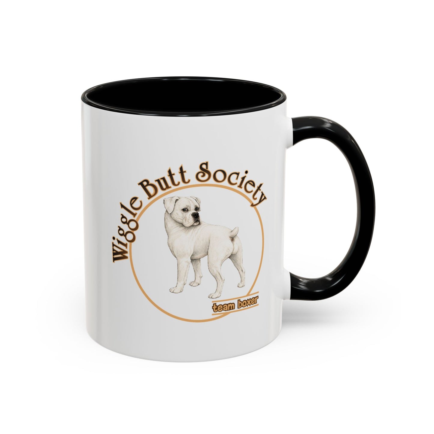 Team Boxer Mug - White Boxer