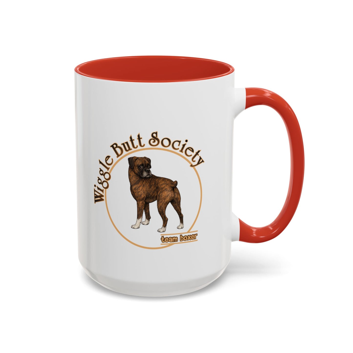 Team Boxer Mug - Brindle Boxer
