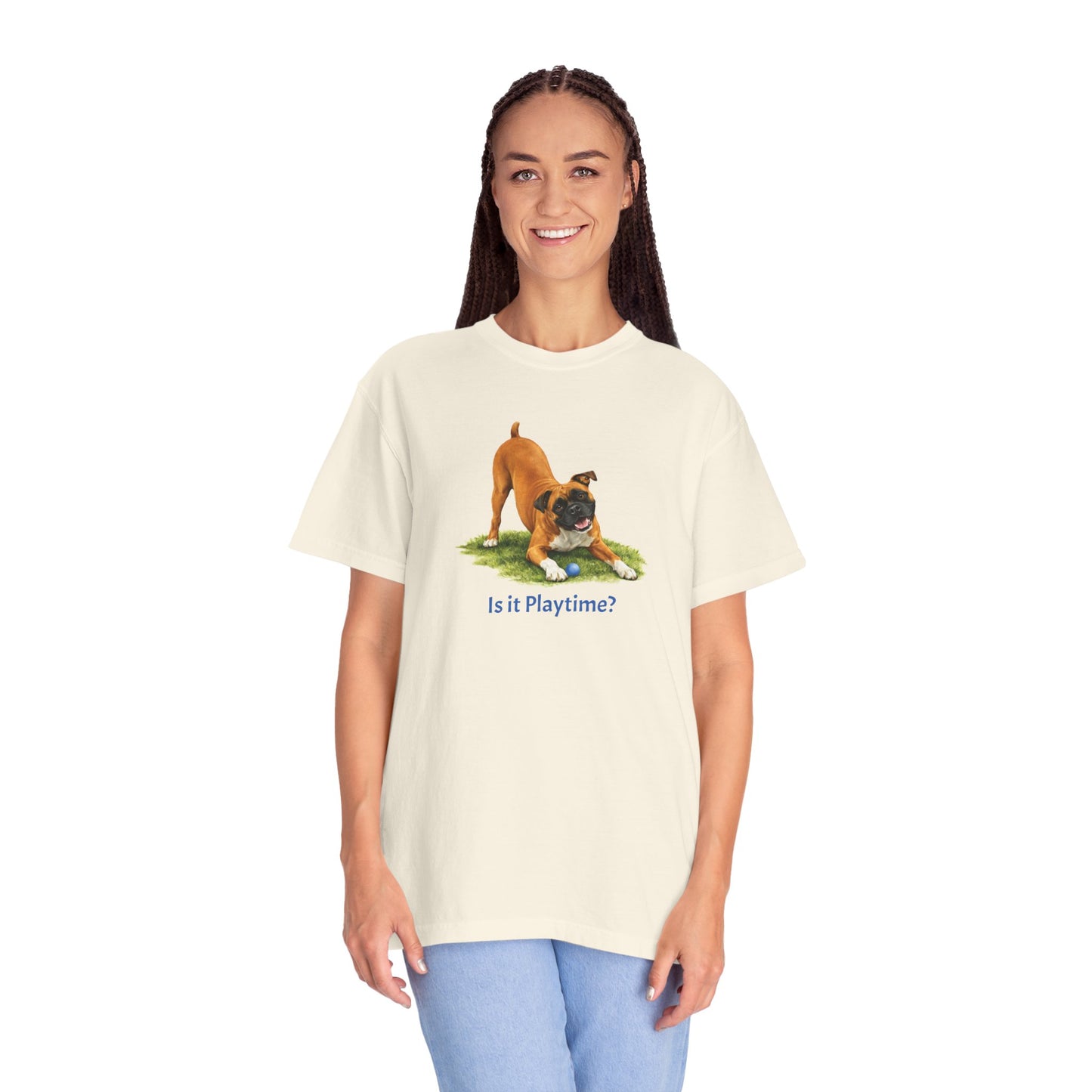 Is it Playtime? Boxer Tee