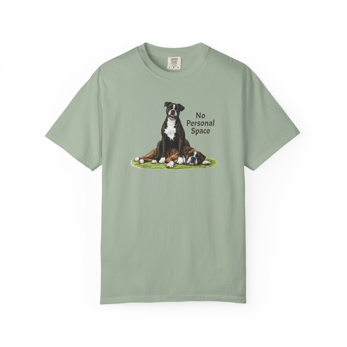 No Personal Space. Boxer Tee