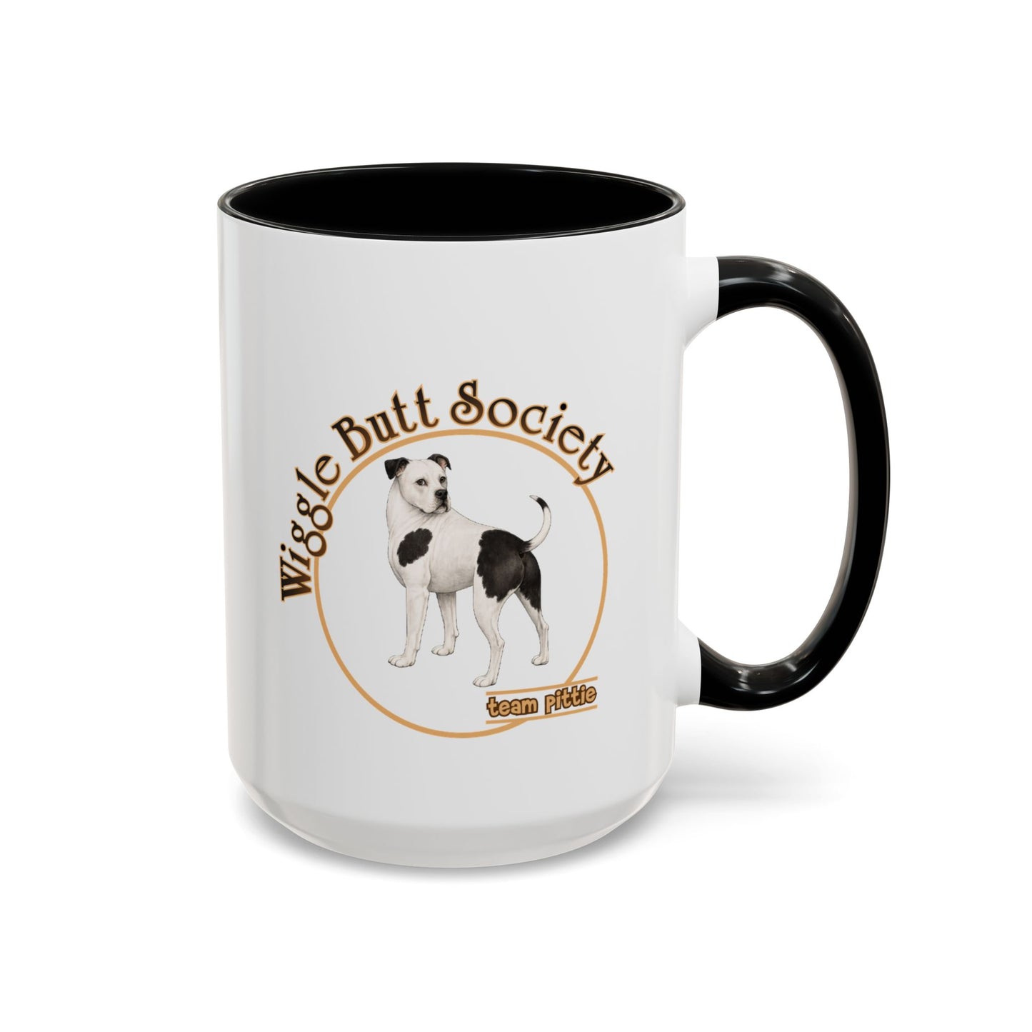 Piebald Pittie Mug