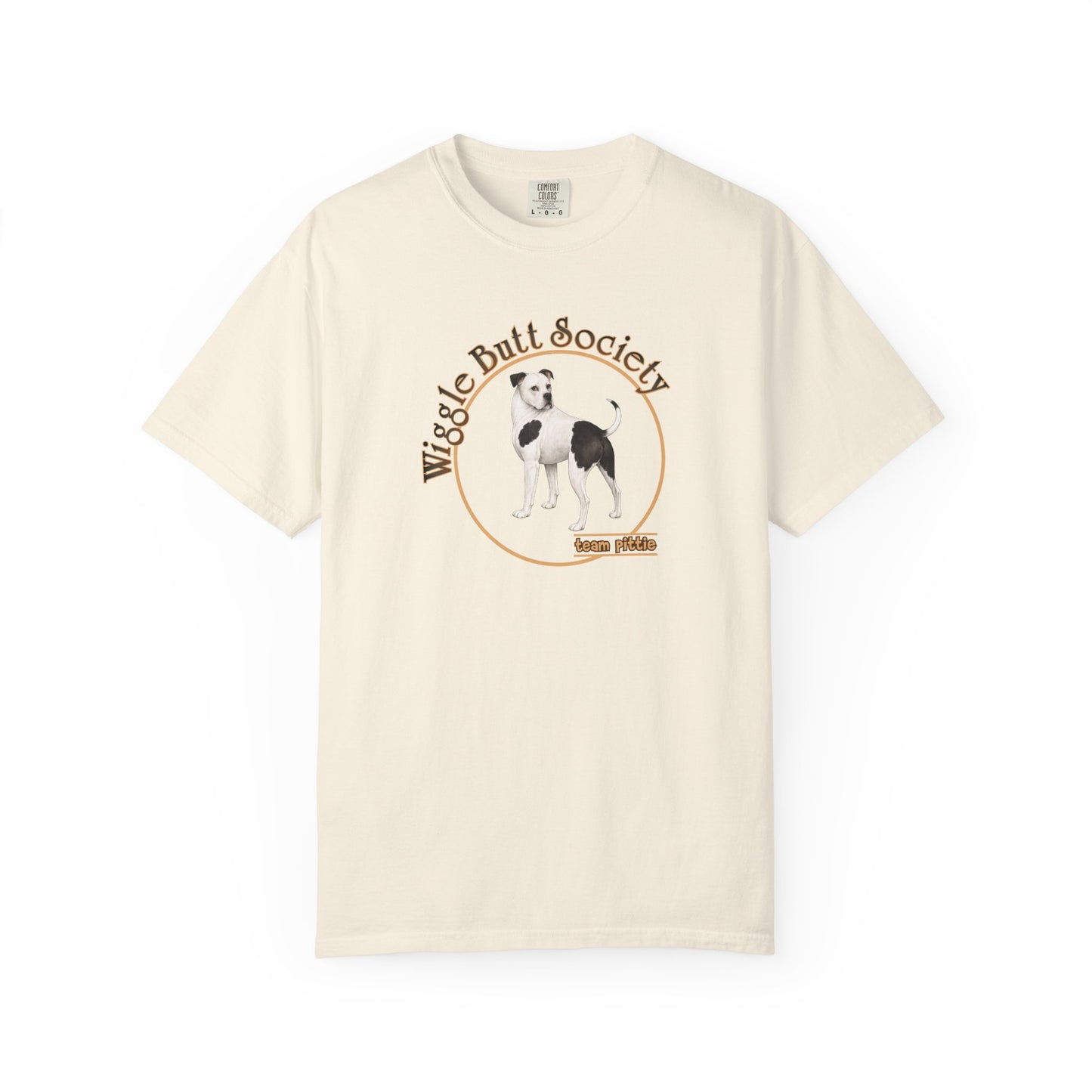 Piebald Pittie Tee - Logo