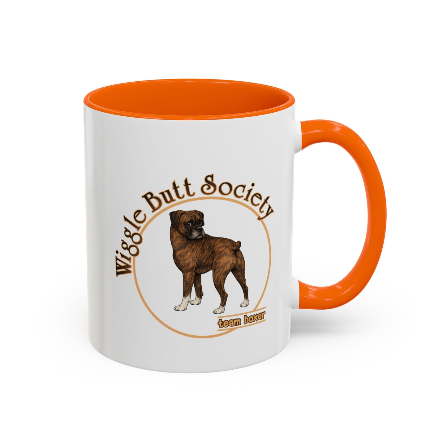 Team Boxer Mug - Brindle Boxer