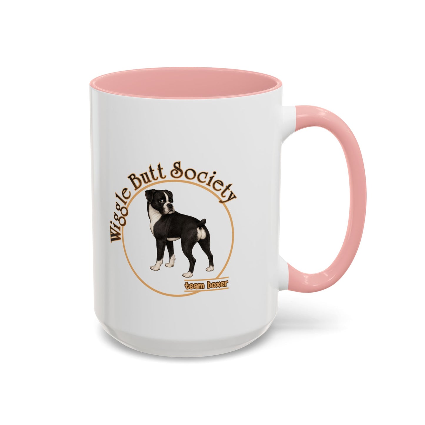 Team Boxer Mug - Flashy Sealed Brindle Boxer