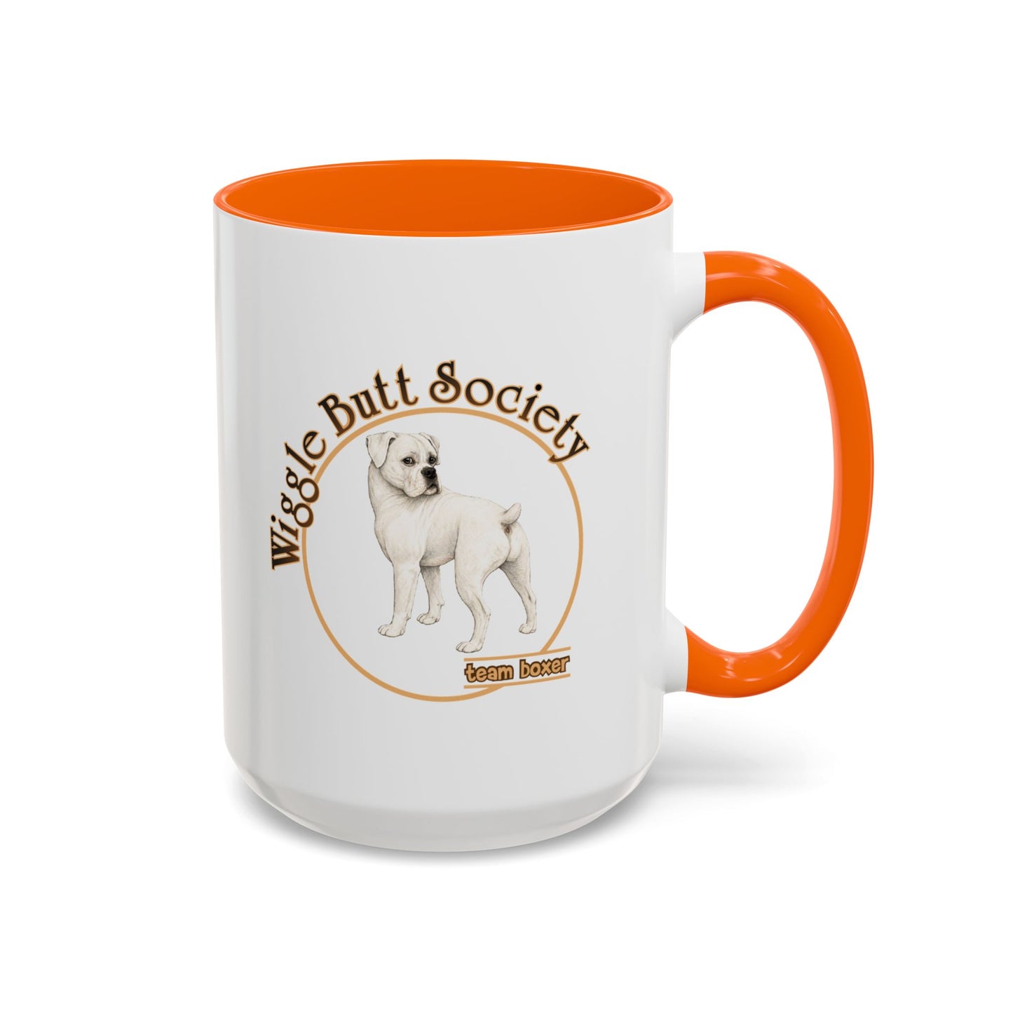 Team Boxer Mug - White Boxer